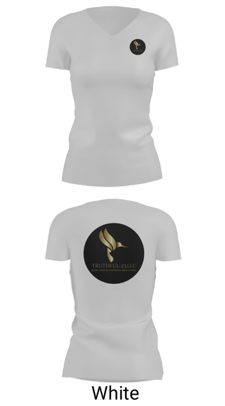 Women's Short Sleeve Vneck Shirt, TRUTHFUL-23.LLC, Football, Teamtime, Team time, sublimation, custom sports apparel, team uniforms, spirit wear, spiritwear, sports uniforms, custom shirts, team store, custom team store, fundraiser sports, apparel fundraiser