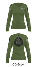 2-14 cav 34196464 Women's Long Sleeve V-neck Shirt - 39