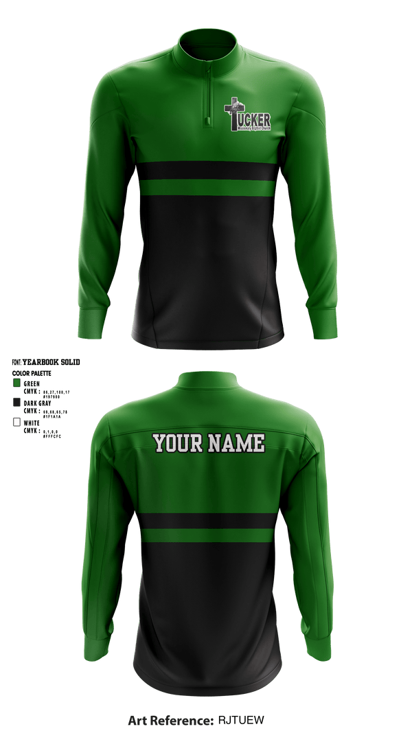 Quarter Zip Jacket, Tucker Missionary Baptist Church, , Teamtime, Team time, sublimation, custom sports apparel, team uniforms, spirit wear, spiritwear, sports uniforms, custom shirts, team store, custom team store, fundraiser sports, apparel fundraiser