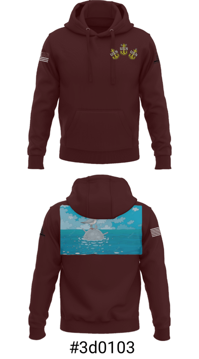 EOD GROUP TWO CHIEF’S MESS 26436916 Hoodie - 43