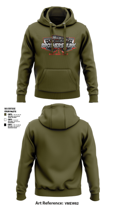Brothers Junk Removal LLCBrothers Junk Removal LLC 92476770 Hoodie - 1