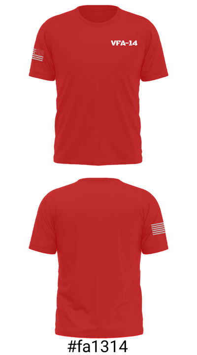 VFA-14 29088698 Short Sleeve Performance Shirt - 31