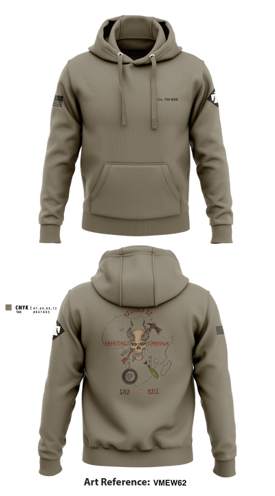 H Co 700 BSB, 1-179 FSC 68913426 Hoodie - 2