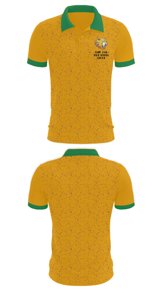 Short Sleeve Performance Polo, Saint Paul High School Cheer, Cheer, Teamtime, Team time, sublimation, custom sports apparel, team uniforms, spirit wear, spiritwear, sports uniforms, custom shirts, team store, custom team store, fundraiser sports, apparel fundraiser