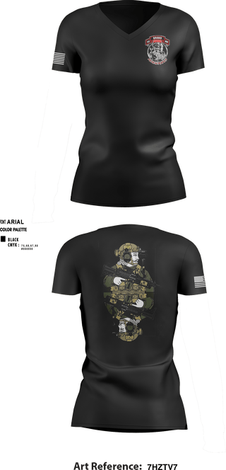 Women's Short Sleeve Vneck Shirt, , Army, Teamtime, Team time, sublimation, custom sports apparel, team uniforms, spirit wear, spiritwear, sports uniforms, custom shirts, team store, custom team store, fundraiser sports, apparel fundraiser
