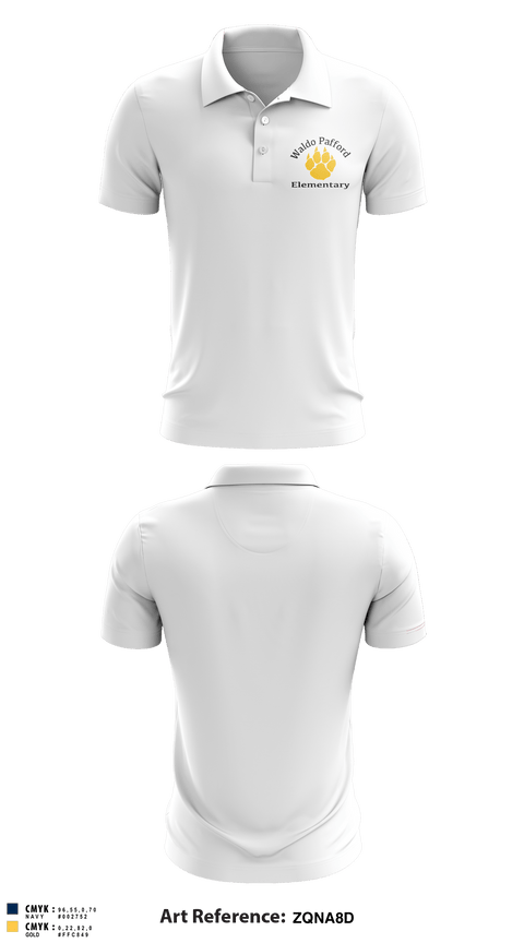Short Sleeve Performance Polo, Waldo Pafford Elementary, Spirit Store, Teamtime, Team time, sublimation, custom sports apparel, team uniforms, spirit wear, spiritwear, sports uniforms, custom shirts, team store, custom team store, fundraiser sports, apparel fundraiser