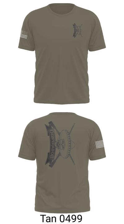 Delta Company 1-200INF BN 51320314 Short Sleeve Performance Shirt - 34