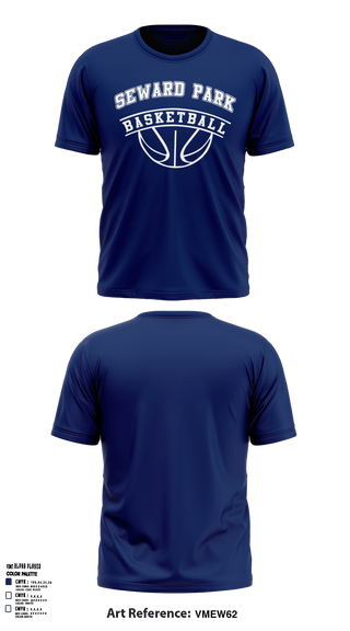 Short Sleeve Performance Shirt, Seward Park Campus Basketball, Men's Basketball, Teamtime, Team time, sublimation, custom sports apparel, team uniforms, spirit wear, spiritwear, sports uniforms, custom shirts, team store, custom team store, fundraiser sports, apparel fundraiser