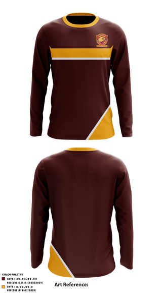 Long Sleeve Performance Shirt, Alliance Virgil Roberts Leadership Academy, Spirit Store, Teamtime, Team time, sublimation, custom sports apparel, team uniforms, spirit wear, spiritwear, sports uniforms, custom shirts, team store, custom team store, fundraiser sports, apparel fundraiser