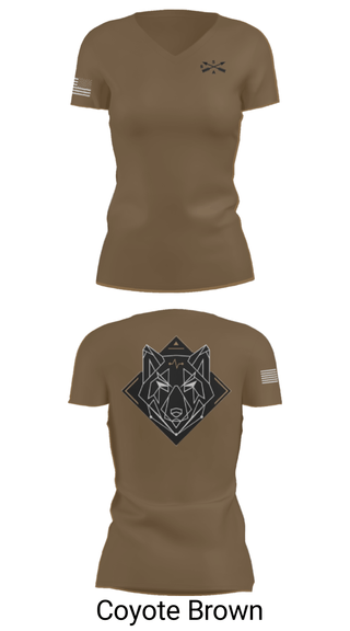 Women's Short Sleeve Vneck Shirt, , Army, Teamtime, Team time, sublimation, custom sports apparel, team uniforms, spirit wear, spiritwear, sports uniforms, custom shirts, team store, custom team store, fundraiser sports, apparel fundraiser