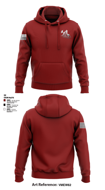 MF CONSTRUCTION LLC 97041340 Hoodie - 1