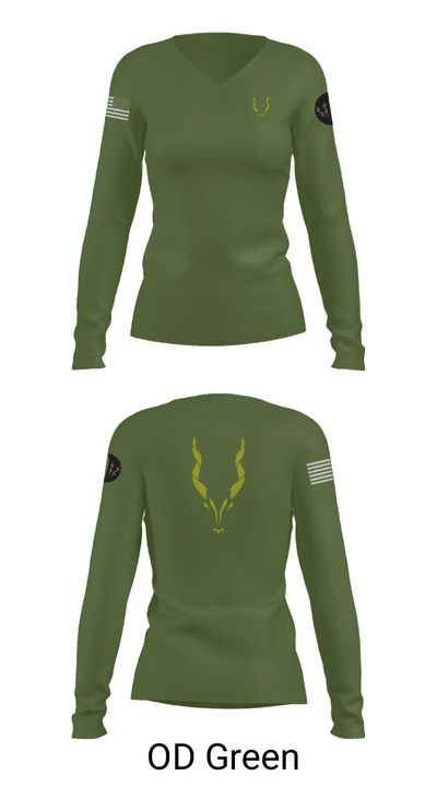 R58 19077757 Women's Long Sleeve V-neck Shirt - 39