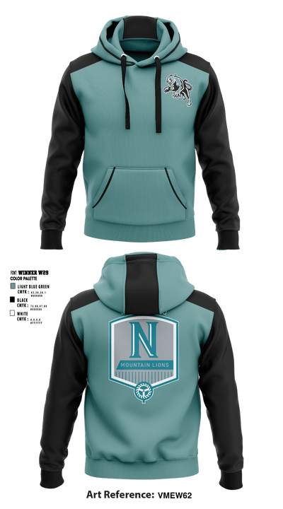 Muchin College Prep 9699574 Hoodie - 1