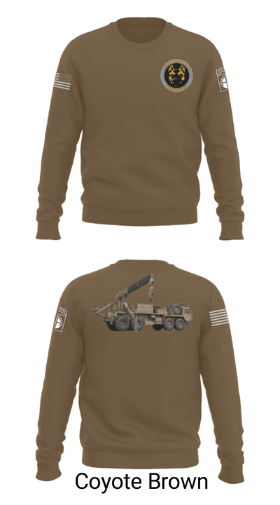 E Co, 3 82 GSAB, 82 CAB 2036621 Crew Neck Sweatshirt - 8