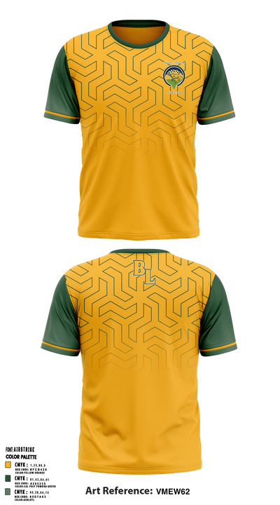 Basehor-Linwood High School Golf 12840299 Short Sleeve Performance Shirt - 1