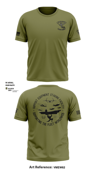 STAGING FACILITY 22010365 Short Sleeve Performance Shirt - 9