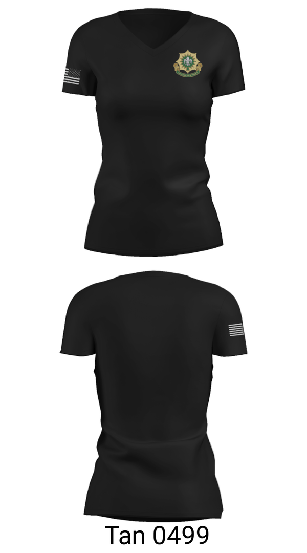 Women's Short Sleeve Vneck Shirt, , Army, Teamtime, Team time, sublimation, custom sports apparel, team uniforms, spirit wear, spiritwear, sports uniforms, custom shirts, team store, custom team store, fundraiser sports, apparel fundraiser