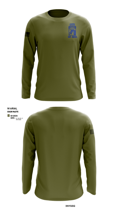 XVIII AIRBORNE CORPS 70736861 Long Sleeve Performance Shirt - 2