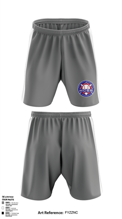 Monroe County Baseball Region 8117785 Athletic Shorts With Pockets - 1