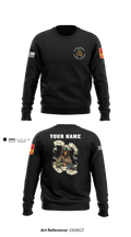 Bravo Battery, 4th Battalion, 3rd Air Defense Artillery Regiment 1115971 Crew Neck Sweatshirt - 2