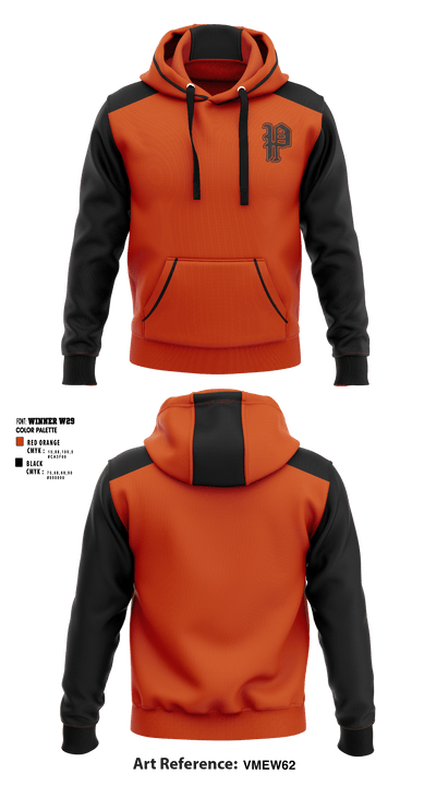 Pleasantville High School Cheer 14927259 Hoodie - 1