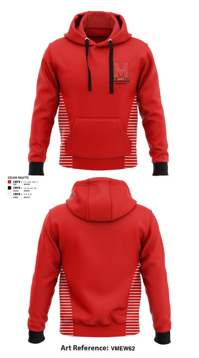 Maryland United Basketball 91556889 Hoodie - 1