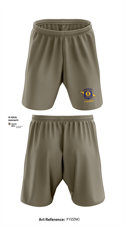 MSP Calumet 35464761 Athletic Shorts With Pockets - 4