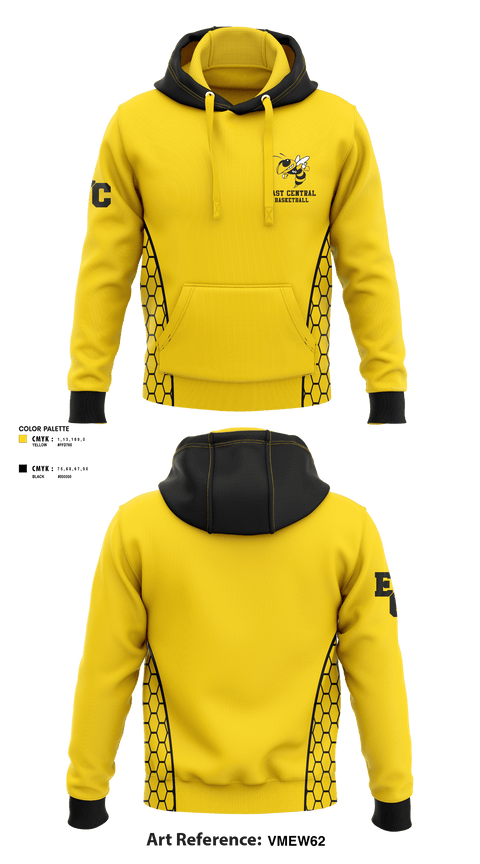 Hoodie, East Central High School Basketball, Women's Basketball, Teamtime, Team time, sublimation, custom sports apparel, team uniforms, spirit wear, spiritwear, sports uniforms, custom shirts, team store, custom team store, fundraiser sports, apparel fundraiser