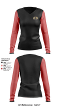 V Squad Bullies 49077677 Women's Long Sleeve V-neck Shirt - 1