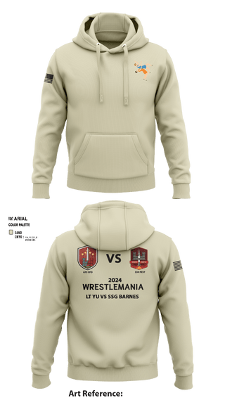 Hoodie, 673 EFD/ 334 FEST, Army, Teamtime, Team time, sublimation, custom sports apparel, team uniforms, spirit wear, spiritwear, sports uniforms, custom shirts, team store, custom team store, fundraiser sports, apparel fundraiser