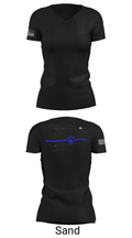 K-9 Crew 23249589 Women's Short Sleeve V-neck Shirt - 24