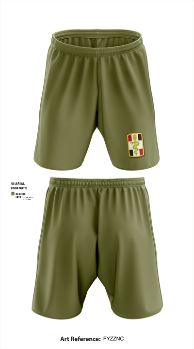 345th MCGA 98196690 Athletic Shorts With Pockets - 4