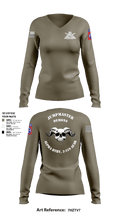 ALPHA BTRY, 2-319th AFAR 68475694 Women's Long Sleeve V-neck Shirt - 4