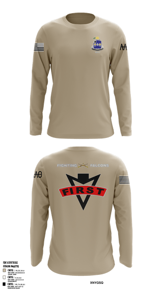 Long Sleeve Performance Shirt, , Army, Teamtime, Team time, sublimation, custom sports apparel, team uniforms, spirit wear, spiritwear, sports uniforms, custom shirts, team store, custom team store, fundraiser sports, apparel fundraiser