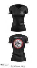 Firearms Training Unit 93026000 Women's Short Sleeve V-neck Shirt - 1