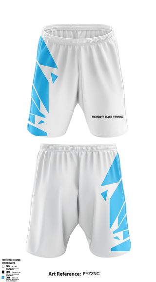 Athletic Shorts With Pockets, McKnight Elite Training, Men's Basketball, Teamtime, Team time, sublimation, custom sports apparel, team uniforms, spirit wear, spiritwear, sports uniforms, custom shirts, team store, custom team store, fundraiser sports, apparel fundraiser