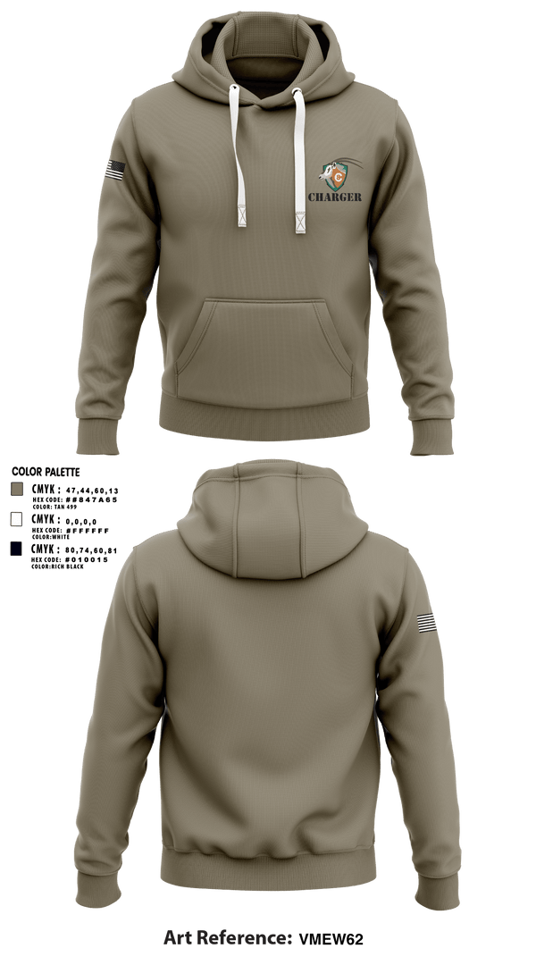 Hoodie, CHARGER, Army, Teamtime, Team time, sublimation, custom sports apparel, team uniforms, spirit wear, spiritwear, sports uniforms, custom shirts, team store, custom team store, fundraiser sports, apparel fundraiser