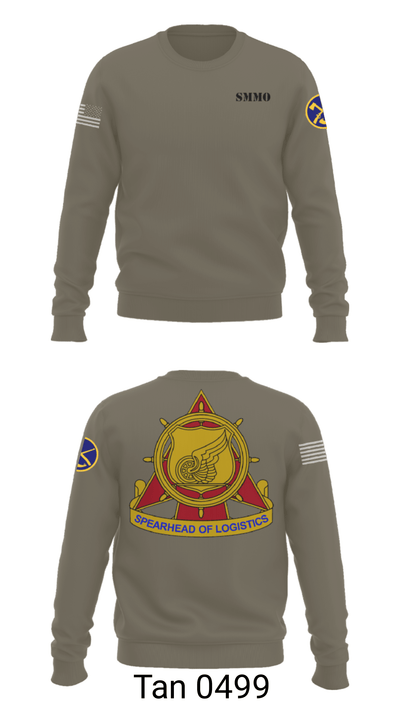 WVARNG Surface Maintenance Management Office 36945793 Crew Neck Sweatshirt - 10