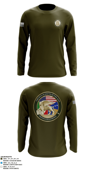 Long Sleeve Performance Shirt, , Army, Teamtime, Team time, sublimation, custom sports apparel, team uniforms, spirit wear, spiritwear, sports uniforms, custom shirts, team store, custom team store, fundraiser sports, apparel fundraiser