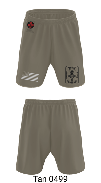 1st FRSD 86296727 Athletic Shorts With Pockets - 29