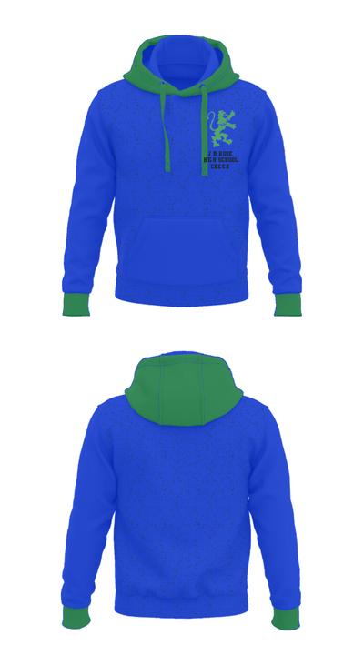 J H Rose High School Cheer 21724479 Hoodie - 10