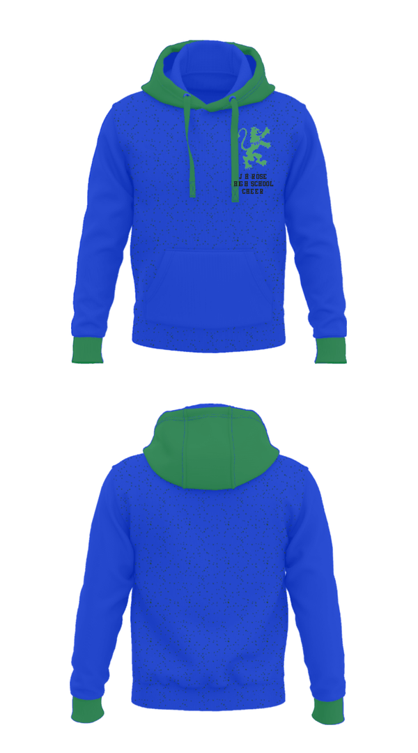 Hoodie, J H Rose High School Cheer, Cheer, Teamtime, Team time, sublimation, custom sports apparel, team uniforms, spirit wear, spiritwear, sports uniforms, custom shirts, team store, custom team store, fundraiser sports, apparel fundraiser