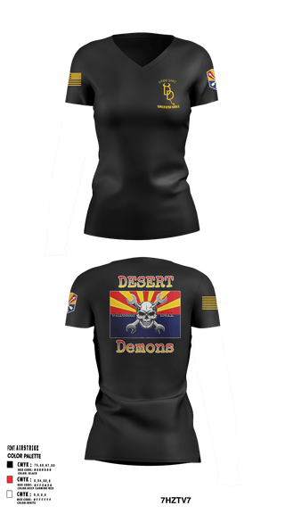 Women's Short Sleeve Vneck Shirt, 3666th SMC, Army, Teamtime, Team time, sublimation, custom sports apparel, team uniforms, spirit wear, spiritwear, sports uniforms, custom shirts, team store, custom team store, fundraiser sports, apparel fundraiser
