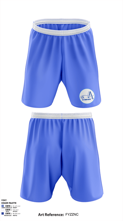 AA Contractor LLCAA Contractor LLC 41072475 Athletic Shorts With Pockets - 1