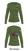 5th AMXS 66164190 Women's Long Sleeve V-neck Shirt - 40