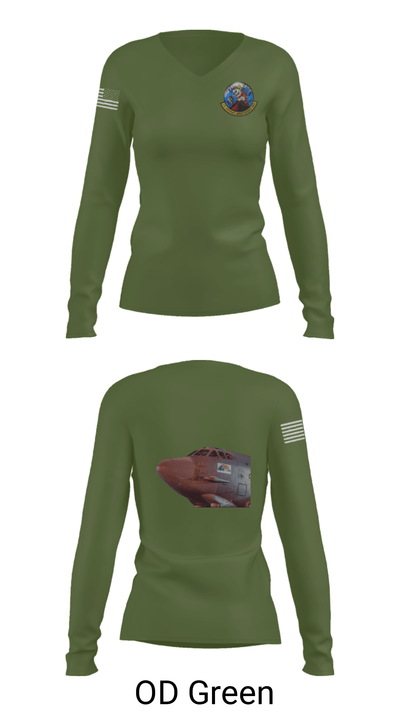 5th AMXS 66164190 Women's Long Sleeve V-neck Shirt - 40