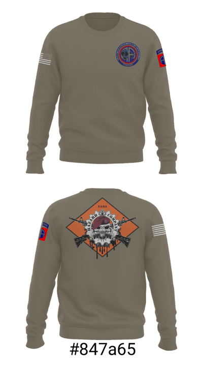 Hazard Company 83672924 Crew Neck Sweatshirt - 2