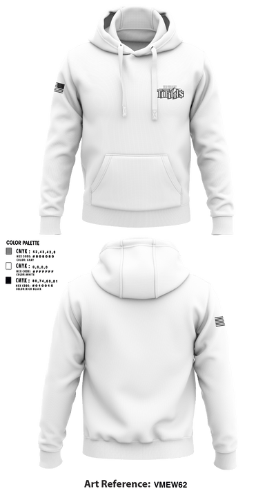 Swan Valley High School Ice Hockey 27287577 Hoodie - 2