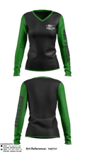 Howell Cheney Technical High School Softball 84997147 Women's Long Sleeve V-neck Shirt - 4