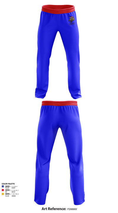 Lansdowne High School Basketball 63231289 Sweatpants - 1